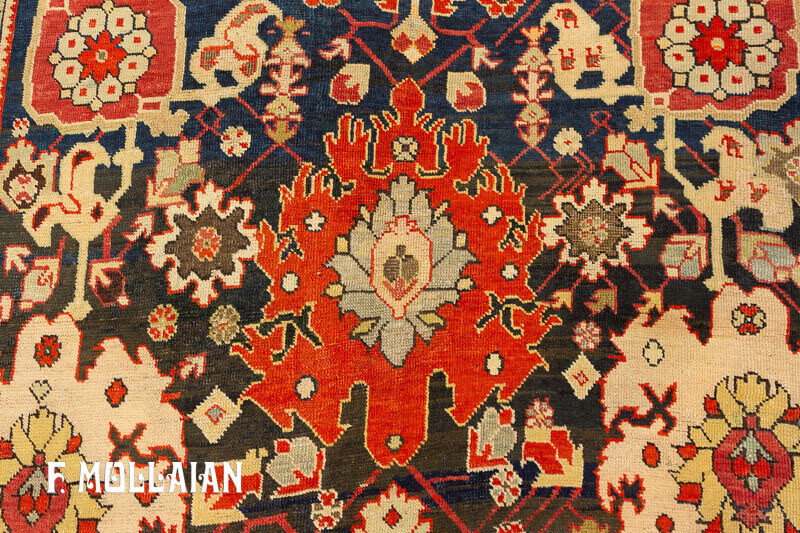 Caucasian Karabakh (Qarabağ) Antique Kalleh Carpet n°:27522325